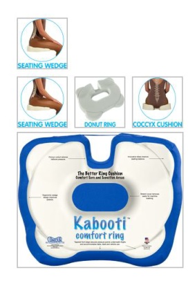 Rest & Relax by FENS - KABOOTI 3-IN1 DONUT SEAT CUSHION Discreet